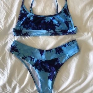 Tie dye bikini